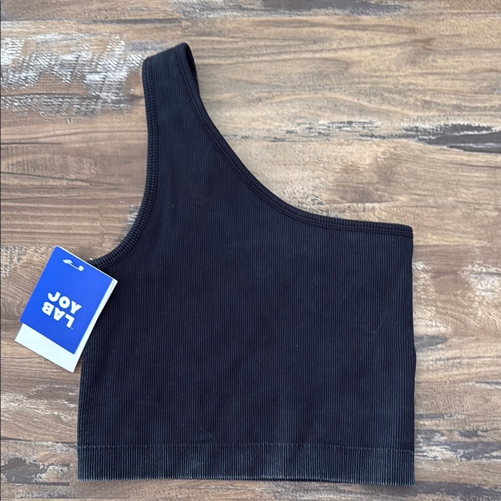 JoyLab Black One-Shoulder Top